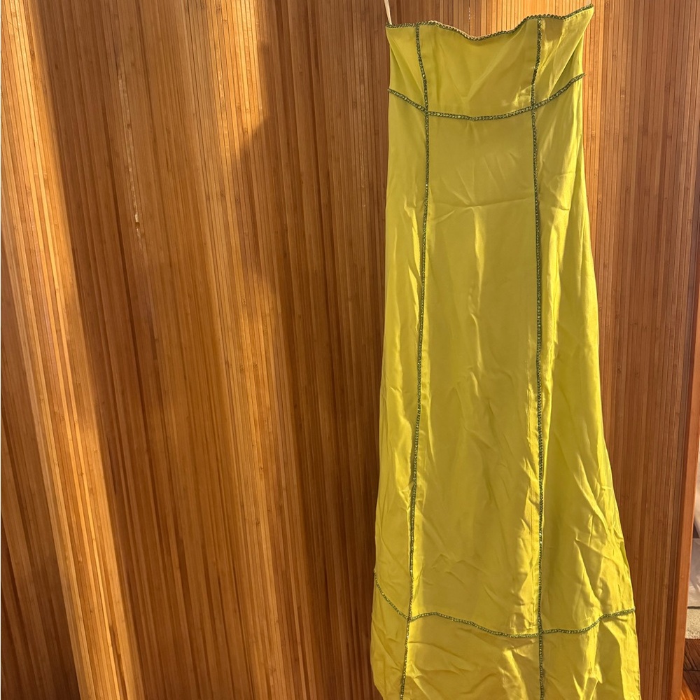 Vintage Y2K Jessica McClintock Light Green Dress